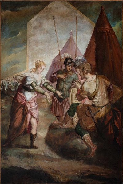 Briseide e Achille da Jacopo Robusti Tintoretto