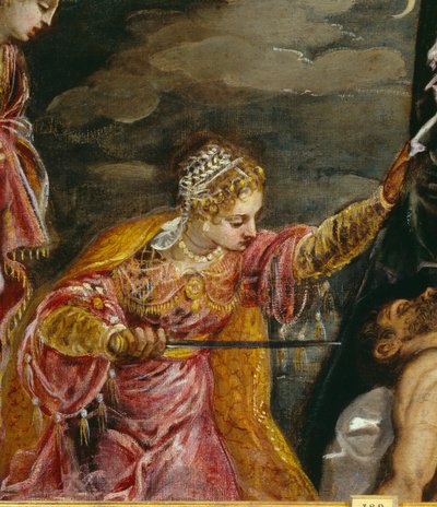 Giuditta e Oloferne (dettaglio) da Jacopo Robusti Tintoretto