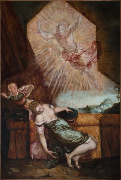 Giove e Semele da Jacopo Robusti Tintoretto
