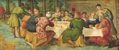Il banchetto di Baldassarre (dettaglio) da Jacopo Robusti Tintoretto