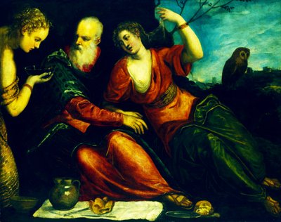 Lot e le sue figlie da Jacopo Robusti Tintoretto