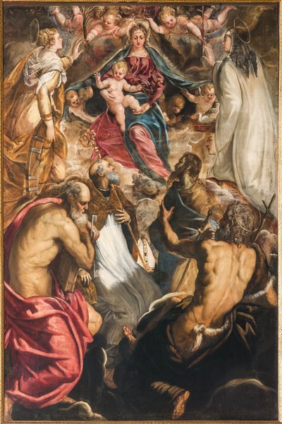 Madonna con Bambino Gesù e Santi da Jacopo Robusti Tintoretto