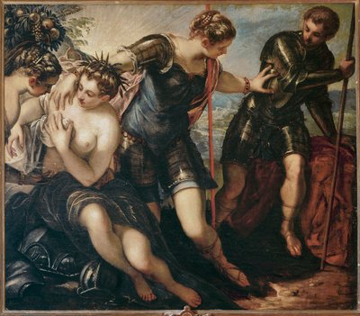 Minerva scaccia Marte, c.1576 da Jacopo Robusti Tintoretto