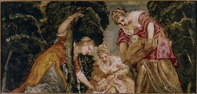 Mosè salvato dalle acque da Jacopo Robusti Tintoretto