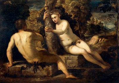 Il peccato originale da Jacopo Robusti Tintoretto
