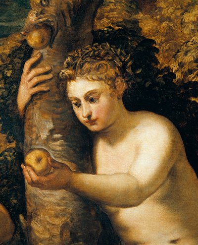 Peccato originale da Jacopo Robusti Tintoretto