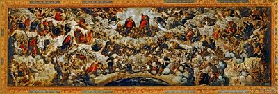 Paradiso ... (pittura su tela) da Jacopo Robusti Tintoretto
