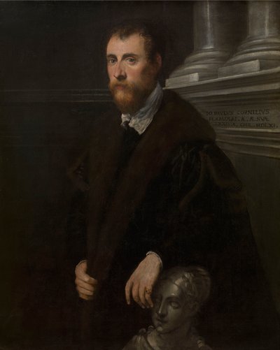 Portrait of Giovanni Paolo Cornaro da Jacopo Robusti Tintoretto