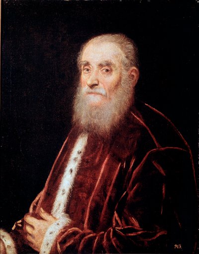 Ritratto di senatore veneziano da Jacopo Robusti Tintoretto