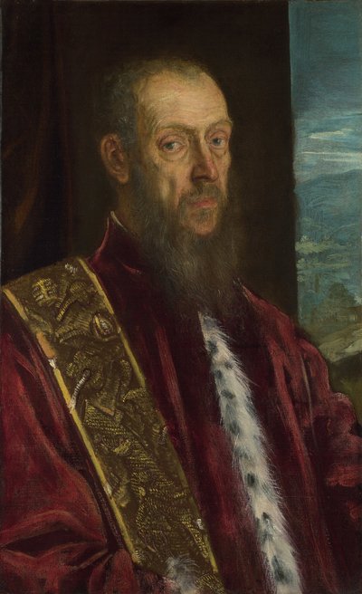 Ritratto di Vincenzo Morosini, ca. 1575 da Jacopo Robusti Tintoretto