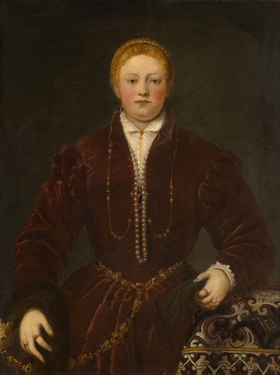 Ritratto di una giovane donna da Jacopo Robusti Tintoretto