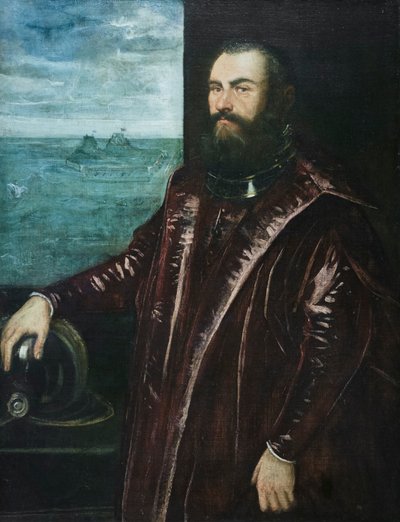 Ritratto di un ammiraglio veneziano da Jacopo Robusti Tintoretto