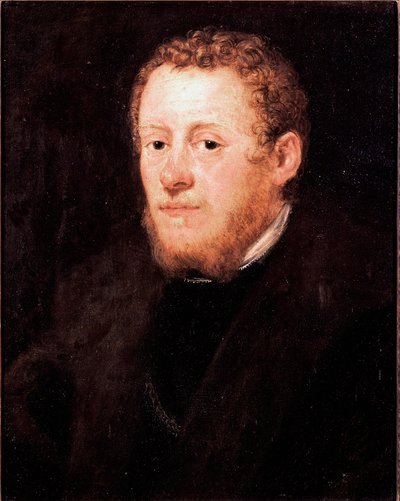 Ritratto di uomo con capelli rossi da Jacopo Robusti Tintoretto