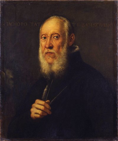 Ritratto dello scultore Jacopo Sansovino 1486-1570 da Jacopo Robusti Tintoretto