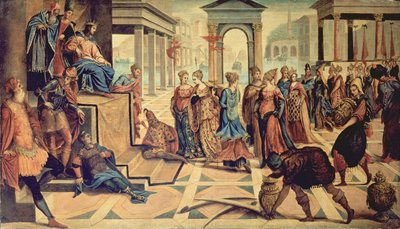 Salomone e la Regina di Saba da Jacopo Robusti Tintoretto