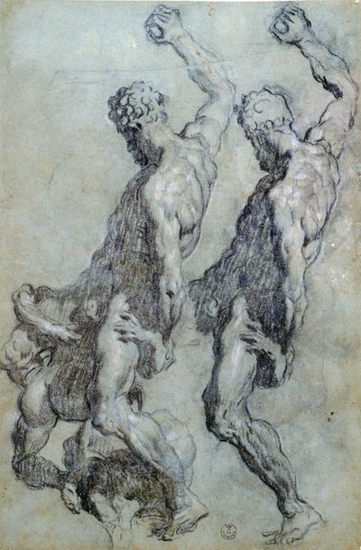 Studio di figure da Jacopo Robusti Tintoretto