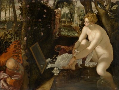 Susanna al bagno da Jacopo Robusti Tintoretto