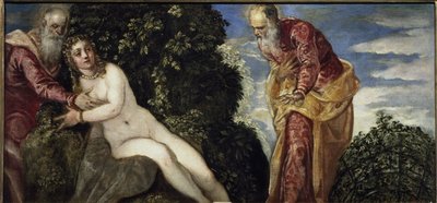 Susanna e i vecchioni, circa 1555 da Jacopo Robusti Tintoretto