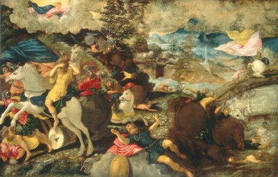 La conversione di San Paolo, c.1545 da Jacopo Robusti Tintoretto