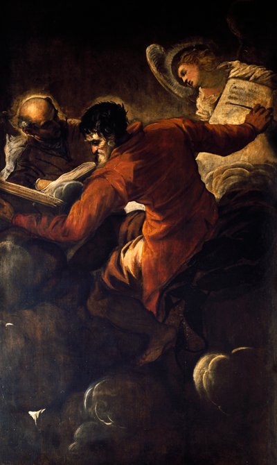 Gli Evangelisti Luca e Matteo da Jacopo Robusti Tintoretto