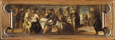 Il banchetto di Baldassarre da Jacopo Robusti Tintoretto