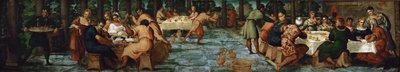 Il banchetto di Baldassarre, ca 1543 da Jacopo Robusti Tintoretto
