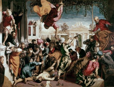 Il miracolo di San Marco che libera uno schiavo, 1548 da Jacopo Robusti Tintoretto