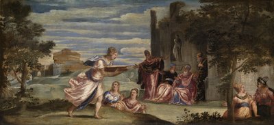 La prova di Tuccia, c.1555 da Jacopo Robusti Tintoretto