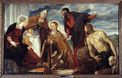 La Vergine e il Bambino con Santa Caterina, Sant