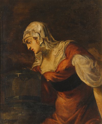 La donna di Samaria al pozzo, c.1560 da Jacopo Robusti Tintoretto