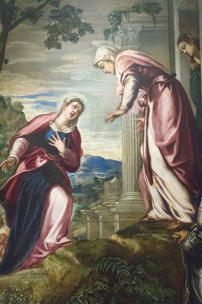 Visitazione con San Giuseppe e San Zaccaria da Jacopo Robusti Tintoretto