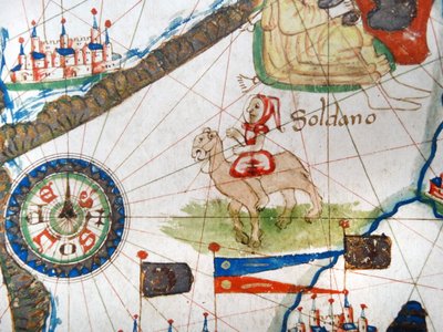 Un commerciante arabo su un cammello (dettaglio) da Jacopo Russo