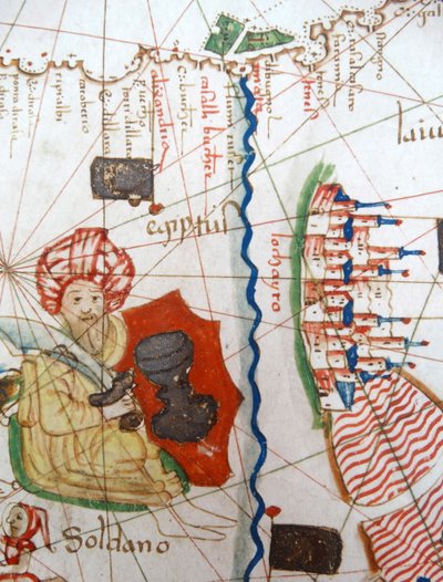 Egitto e Mar Rosso (dettaglio) da Jacopo Russo