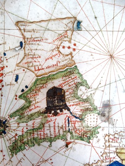 Inghilterra, Galles e Scozia, mappa rinascimentale dell