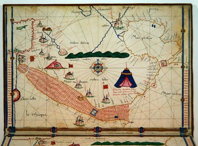Mappa del Mar Rosso, dalle Carte Geografiche da Jacopo Russo