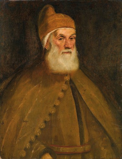 Ritratto del Doge Girolamo Priuli, 1550 da Jacopo Tintoretto