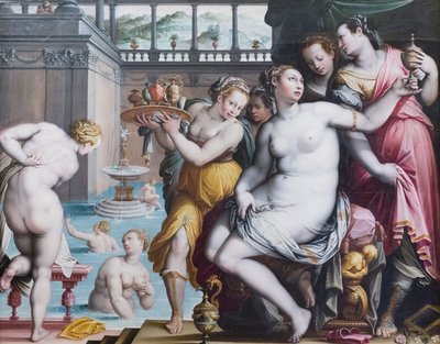 Betsabea al bagno da Jacopo Zucchi