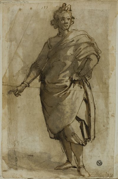Figura maschile in piedi da Jacopo da Empoli
