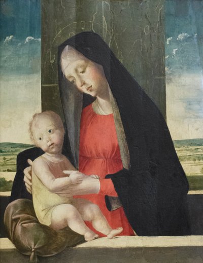 Madonna col bambino, c.1490-1500 da Jacopo da Valenza