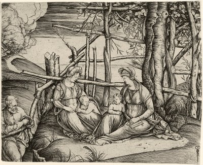 La Sacra Famiglia con Sant