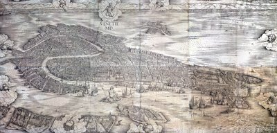 Grande Pianta Prospettica - Venezia, c.1500 da Jacopo de Barbari