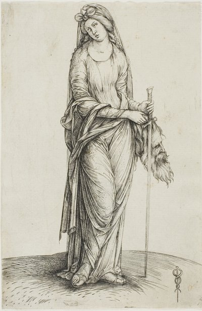 Giuditta con in mano la testa di Oloferne da Jacopo de