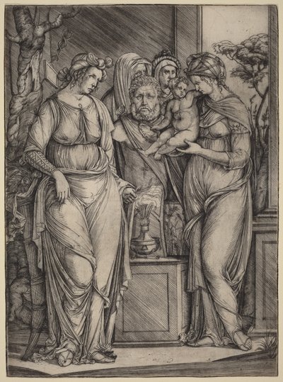 Grande sacrificio a Priapo da Jacopo de