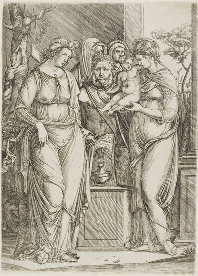 Sacrificio a Priapo, il Grande Piatto da Jacopo de