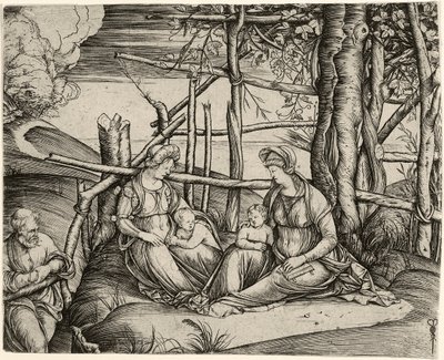 La Sacra Famiglia con Sant