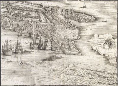 Veduta di Venezia [blocco in basso a destra], 1500 da Jacopo de Barbari