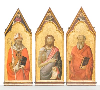 San Giovanni Battista, San Giovanni Evangelista, San Egidio da Jacopo del Casentino
