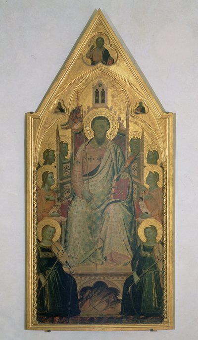 San Bartolomeo in trono con Angeli da Jacopo del Casentino