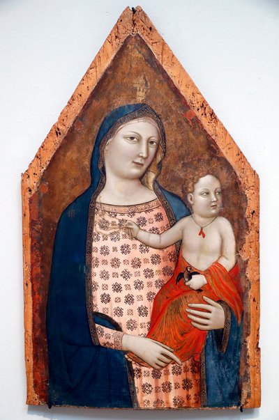 Vergine con Bambino, c.1337-39 da Jacopo del Casentino