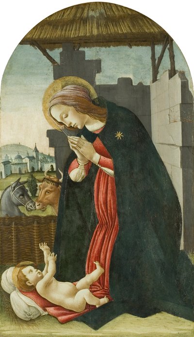 Madonna con Bambino da Jacopo del Sellaio